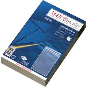 Versandtaschen C5, ohne Fenster, selbstklebend, 90 g/qm braun 50 Stück