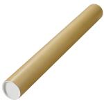 Versandrohre mit Verschlusskappen - Ø 80 x 750 mm,...