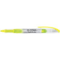 Q-Connect Textmarker Liquid Ink - ca. 1 - 4 mm - gelb