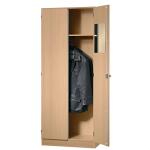 Garderobenschrank - 80 x 200,4 x 42 cm, Ahorn/Ahorn