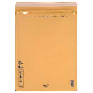 aroFOL Luftpolstertaschen Nr. 10 - 350x470 mm, braun, 50 Stück
