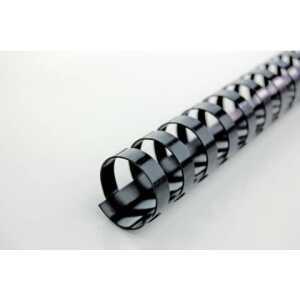 GBC Spiralbinderücken Plastik A4 16 mm/145 Blatt schwarz 100 Stück