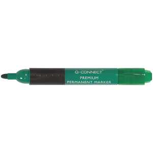 Q-Connect Permanentmarker Premium - ca. 3 mm, grün