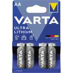 Varta Batterien Ultra Lithium - Mignon/AA, 1,5 V