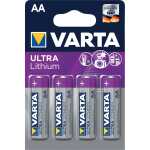 Varta Batterien Ultra Lithium - Mignon/AA, 1,5 V