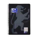 Oxford Touch Collegeblock B5 kariert schwarz, 80 Blatt