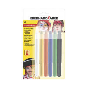 Schminkstift drehbar 6St sortiert EBERHARD FABER 579107