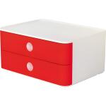 Smart-Box Allison,Schubladenbox 2 Schübe, cherry red