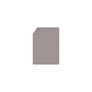 Briefbogen Paperado A4 100g taupe RÖSSLER 16400149 210x297mm gerippt