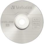 Verbatim DVD+RW Matt Silver 4x