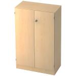 Hammerbacher Schrank - 3OH, Sockelblende SG, Ahorn/Ahorn