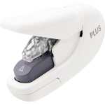 Plus Japan Heftgerät klammerlos - weiß, bis 5...