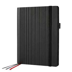 SIGEL Business Organiser Conceptum flex - A5 - schwarz - Hardcover