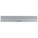 Q-Connect Lineal Alu - 20 cm, silber