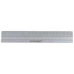 Q-Connect Lineal Alu - 20 cm, silber