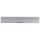 Q-Connect Lineal Alu - 20 cm, silber