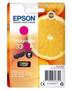 Inkjetpatrone Nr. 33XL magenta EPSON C13T33634012