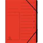 Ordnungsm geheftet innen sw 7F rot