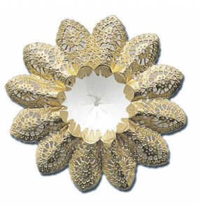Biedermeiermanschette 16cm gold 700382527