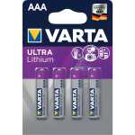 Varta Batterien Ultra Lithium - Micro/AAA, 1,5 V