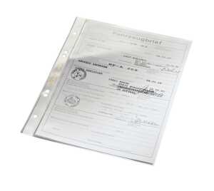 LEITZ 4735 Prospekthülle Super Premium A5 PVC dokumentenecht glasklar