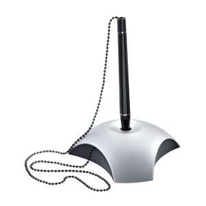 HAN DELTA Silber Edition Kugelschreiber-Ständer - silber