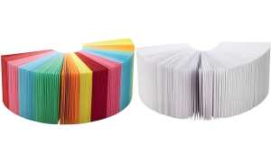 Zettelklotz 700BL weiß FOLIA 8912 geleimt 9x9x9cm