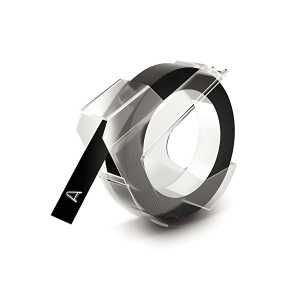 Prägeband glänzend schwarz DYMO 520109 9mm 3m