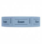 Gutscheinrolle Essen blau 601107 1000Abrisse