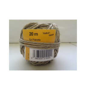 Naturfaserbindfaden 20m 50g WIHEDÜ 211.016 2/1.0 1,5mm