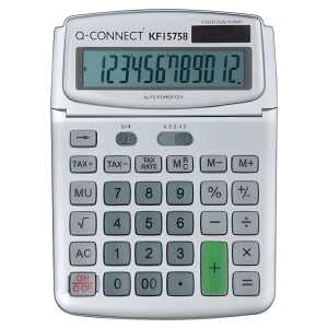 Q-Connect Tischrechner - Solar, 12-stellig 5705831157583