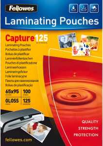 Laminierfolie Capture - 95 x 65 mm, glänzend, 125 mym, 100 Stück