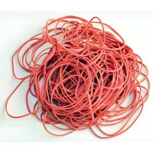 Q-Connect Gummiringe, Größe Ø: 50 mm, Inhalt: 100 g