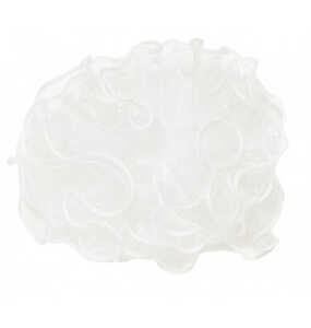 Kerzenmanschette Organza weiss 56400604 f. Kommunionkerze