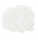 Kerzenmanschette Organza weiss 56400604 f. Kommunionkerze