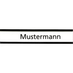 Franken Magnetschild mit C-Profil - 75 x 40 mm, 10...