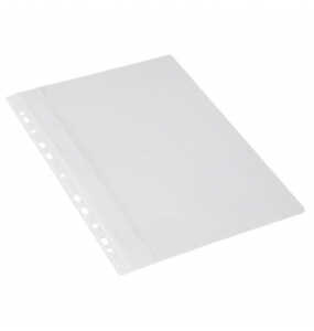 Schnellhefter PVC A4 weiß DONAU 1704001-09 Multiloch