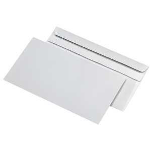 Kompaktumschläge ohne Fenster (229x125 mm), sk, 75 g/qm, 1.000 Stück