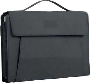 Aktenmappe Office A4 anthrazit ALASSIO 30130 34,5x27x4cm