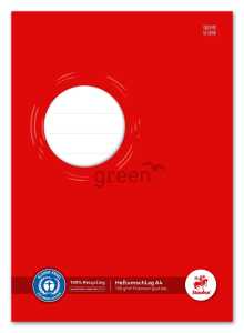 Staufen Heftumschlag A4 rot Green Recyclingkarton 150g