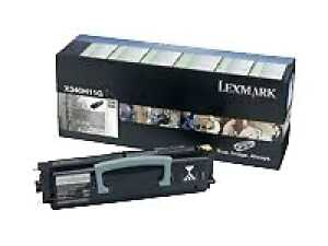 Lasertoner Return schwarz LEXMARK X340A11G