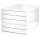 HAN Schubladenbox i-Box - A4/C4, 5 geschlossene Schubladen, weiß