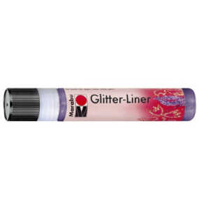 Glitter Liner 25ml lavendel MARABU 1803 09 507