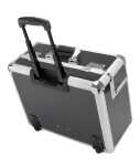 Alumaxx Pilotenkoffer CARBON - silber