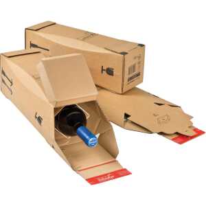 ColomPac Flaschenkarton mit Selbstklebeverschluss - für 1 Flaschen