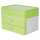 Smart-Box Plus Allison, 2 Schübe und Utensilienbox, lime green
