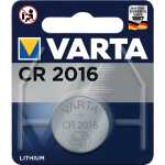 Varta Batterien Electronics Lithium - CR 2016, 3 V