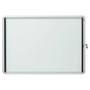 LEITZ Schaukasten mit Klapptür 6x A4 708x667x43cm weiß magnethaftend