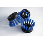 Miltex Bürsteneinsatz Ringgummimatte blau 10 St./Pack.