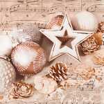 Weihn.Zelltuchserviette 33x33cm HOME F. 612026 3lag